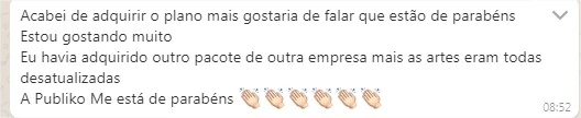 Depoimento de profissional da odontologia