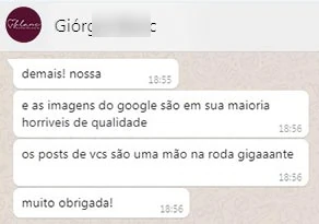 Depoimento com nome parcialmente anonimizado de profissional da odontologia